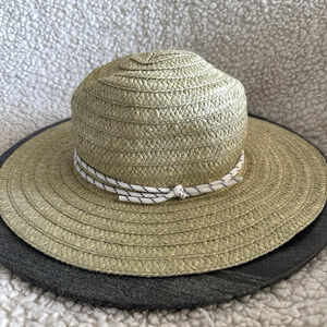 Madewell Woven Straw Floppy Hat M/L Natural Raffia Straw‎ Wide Brim Beach
